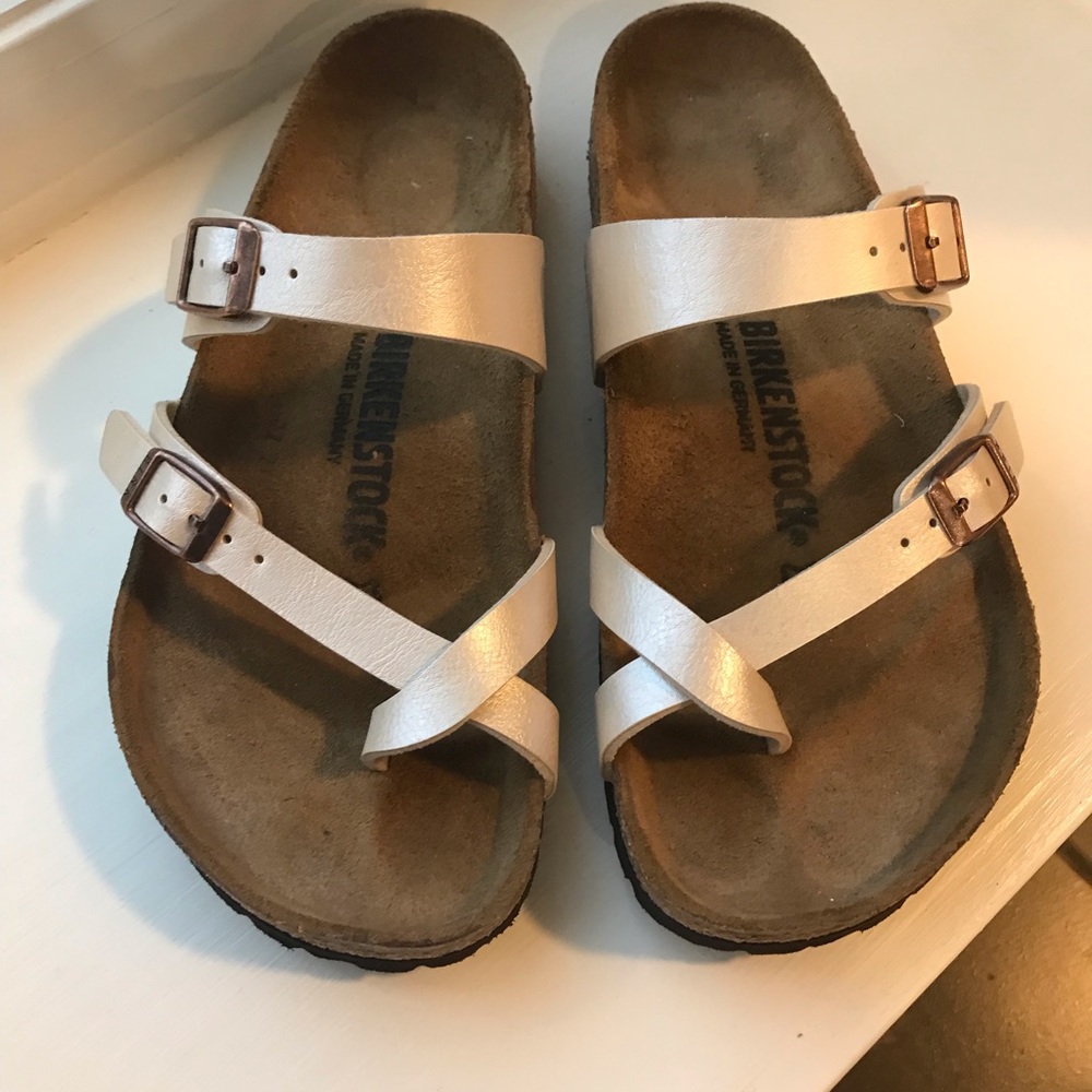 Birkenstock women’s sandals.